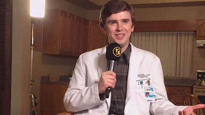 image de la news Good Doctor selon sa star Freddie Highmore : "Les téléspectateurs ont accroché à la vision du monde pleine d'espoir de Shaun"