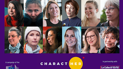 image de la news Cannes 2021 : les métiers du cinéma au féminin au coeur de la campagne CharactHer du Collectif 5050