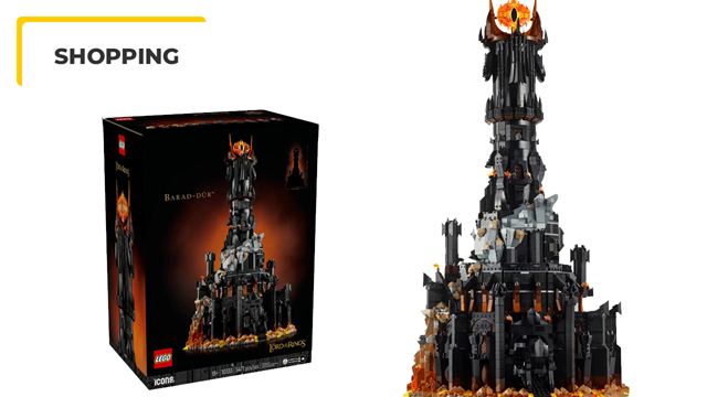 Le Seigneur des Anneaux : l'oeil de Sauron et la boîte LEGO Barad-dûr enfin disponibles