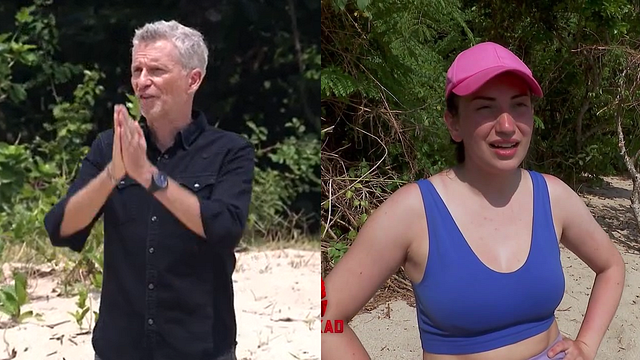 image de la news "La vendeuse de piscine a bu la tasse”, Denis Brogniart (Koh-Lanta) réagit à sa punchline sur Alicia