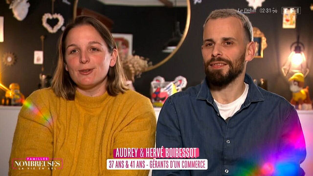 image de la news Grand jour pour Audrey Boibessot (Familles nombreuses) et Hervé Boibessot...