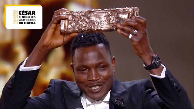 image de la news César 2025 : l'émotion d'Abou Sangaré, révélation masculine de L'Histoire de Souleymane