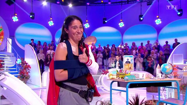 image de la news Pourquoi Miss Maboule (12 Coups de midi) a-t-elle une attelle au bras ?