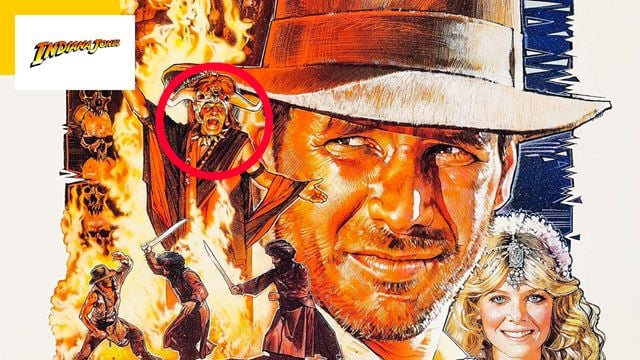 Indiana Jones : ce détail de l'affiche n'est pas dans Le Temple Maudit et George Lucas le regrette !