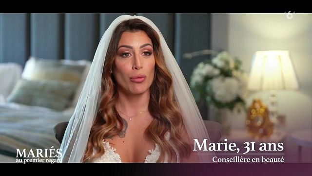 image de la news Mariés au premier regard : Marie gênée par la grande différence d’âge avec Laurent ? Elle répond
