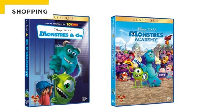 Monstres & Cie : à vous les deux films Pixar en DVD !