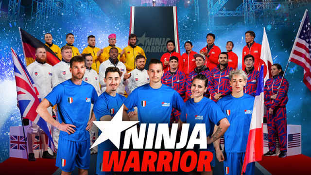 image de la news TF1 annonce la date de retour de Ninja Warrior avec Denis Brogniart, Iris Mittenaere et Christophe Beaugrand !