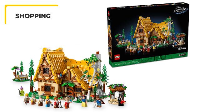 image de la news Disney : la boîte LEGO La Chaumière de Blanche-Neige et des Sept Nains va vous enchanter