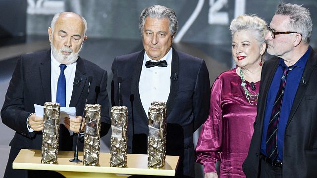 image de la news "Laborieuse et étrange" : pourquoi la troupe du Splendid a bizarrement vécu son hommage aux César