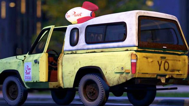 image de la news Il est caché dans tous les films Pixar : avez-vous vu le camion Pizza Planet dans Jumpers ?