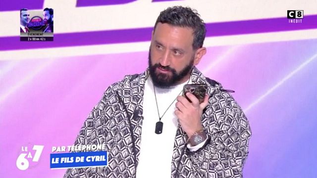 image de la news "Je l'aime trop" : Cyril Hanouna ému aux larmes par les déclaration de son fils Lino en direct dans TPMP