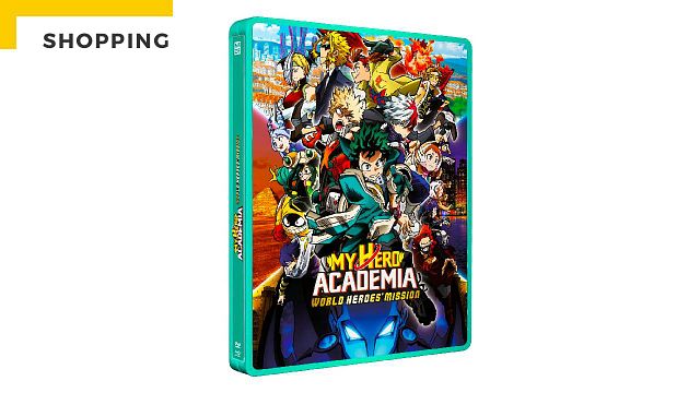 image de la news My Hero Academia : découvrez l’édition Steelbook Blu-ray et DVD du film World Heroes’ Mission !