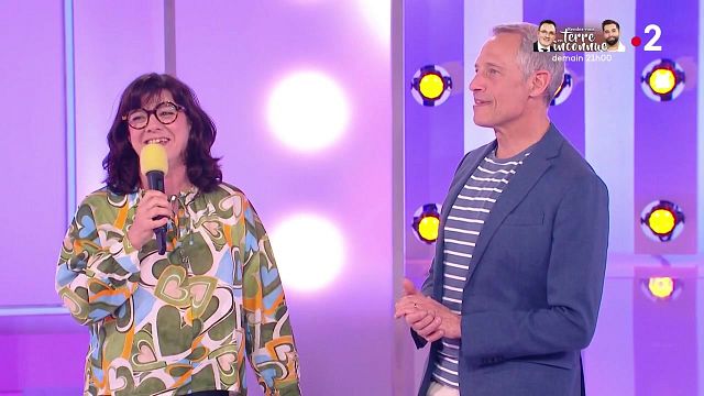 image de la news Tout le monde veut prendre sa place : comment est Joël à la maison ? Sa femme débarque sur le plateau et balance... "Ce n'est pas un homme parfait"