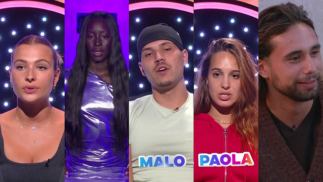 image de la news Secret Story : qui de Lou, Maguette, Malo, Paola ou Simon va être le premier éliminé ? Les pronostics du public