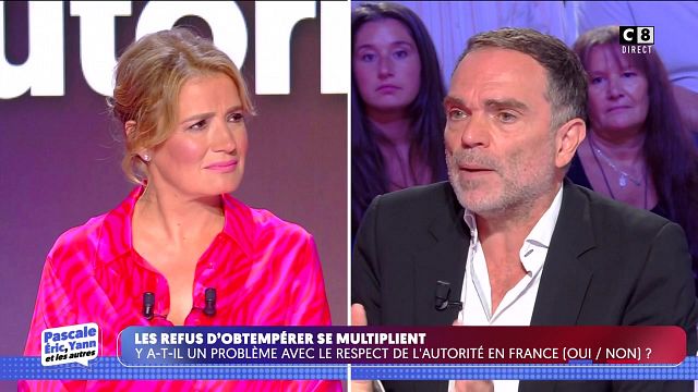 image de la news Yann Moix blague sur l'Arcom... Pascale de la Tour du Pin (Pascale, Eric, Yann et les autres) très mal à l'aise !