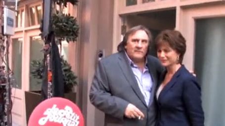 image de la news Sur le tournage du "film sur DSK" avec Gérard Depardieu [VIDEO]