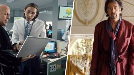 image de la news Bruce Willis et Al Pacino jouent la dérision pour vendre des offres internet
