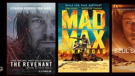 Oscars 2016 : The Revenant, Seul sur Mars et Mad Max Fury Road en tête des nominations