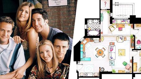 Friends, Les Simpson, The Big Bang Theory... Les plans d'appartements de vos séries cultes !