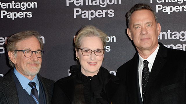 image de la news Pentagon Papers : pour Steven Spielberg, "cette femme doit découvrir qui elle est parmi un océan d'hommes"