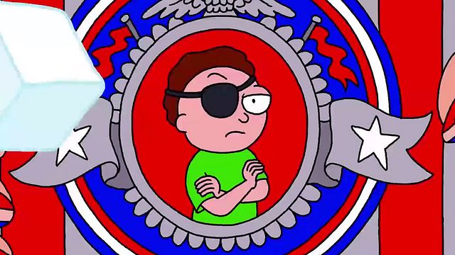 image de la news Rick et Morty : un mini-clip totalement déjanté pour le 4 juillet !