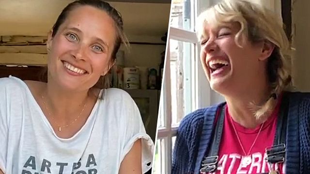 image de la news #Confinées : découvrez les coulisses des vidéos de Julie de Bona et Caroline Anglade