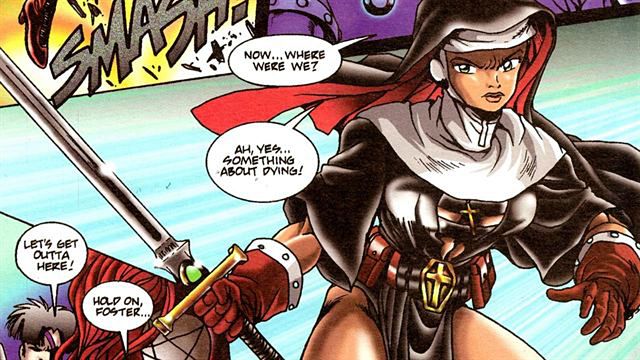 image de la news Warrior Nun (Netflix) : pourquoi la série est beaucoup moins sexy que les comics