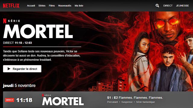 image de la news Netflix lance sa TV en direct en France