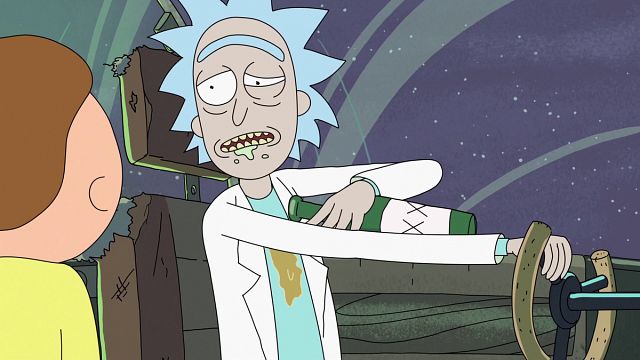 image de la news Rick et Morty sur Adult Swim : bière et shots de tequila, la recette du doubleur américain pour la voix de Rick !