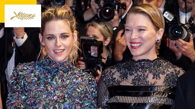 image de la news Cannes 2022 : les photos de Kristen Stewart et Léa Seydoux sur les marches