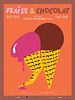 poster de Fraise et chocolat