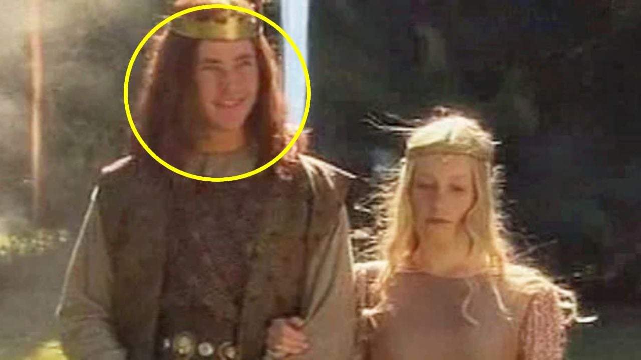 Today he is world famous!  Do you recognize this actor as King Arthur?
