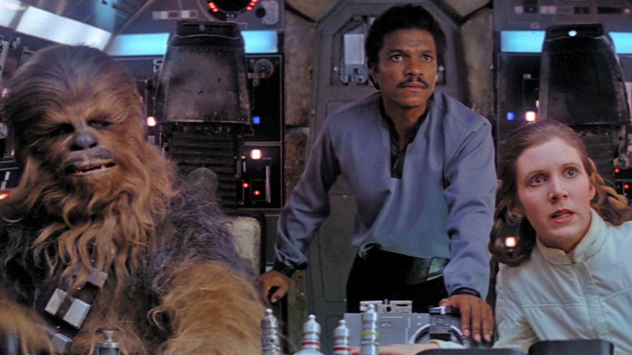 Chewie, Lando et Leia