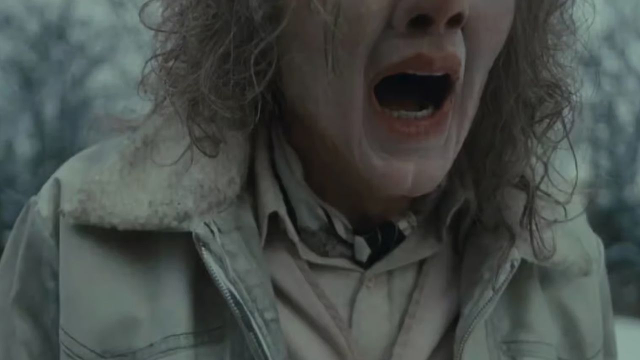 L'un des rares aperçus de Nicolas Cage dans la promotion