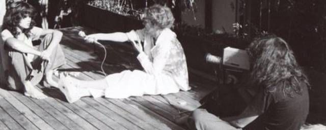 Maria Schneider, Delphine Seyrig et Carole Roussopoulos