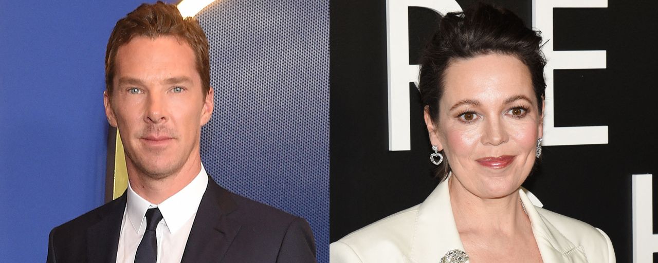Benedict Cumberbatch et Olivia Colman