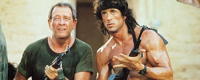Richard Crenna et Sylvester Stallone