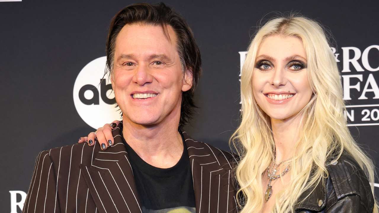 Jim Carrey et Taylor Momsen en 2025