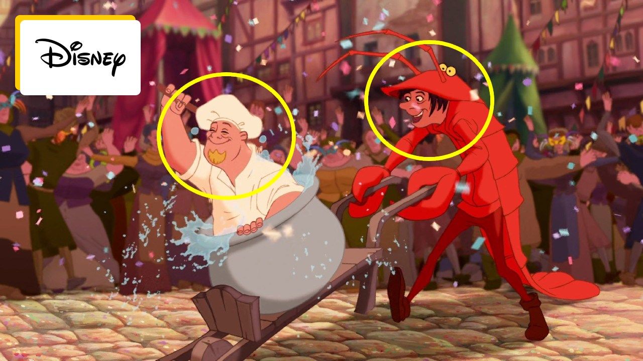 Notre Dame: Press pause at 22 minutes and 33 seconds and take a good look at these two characters