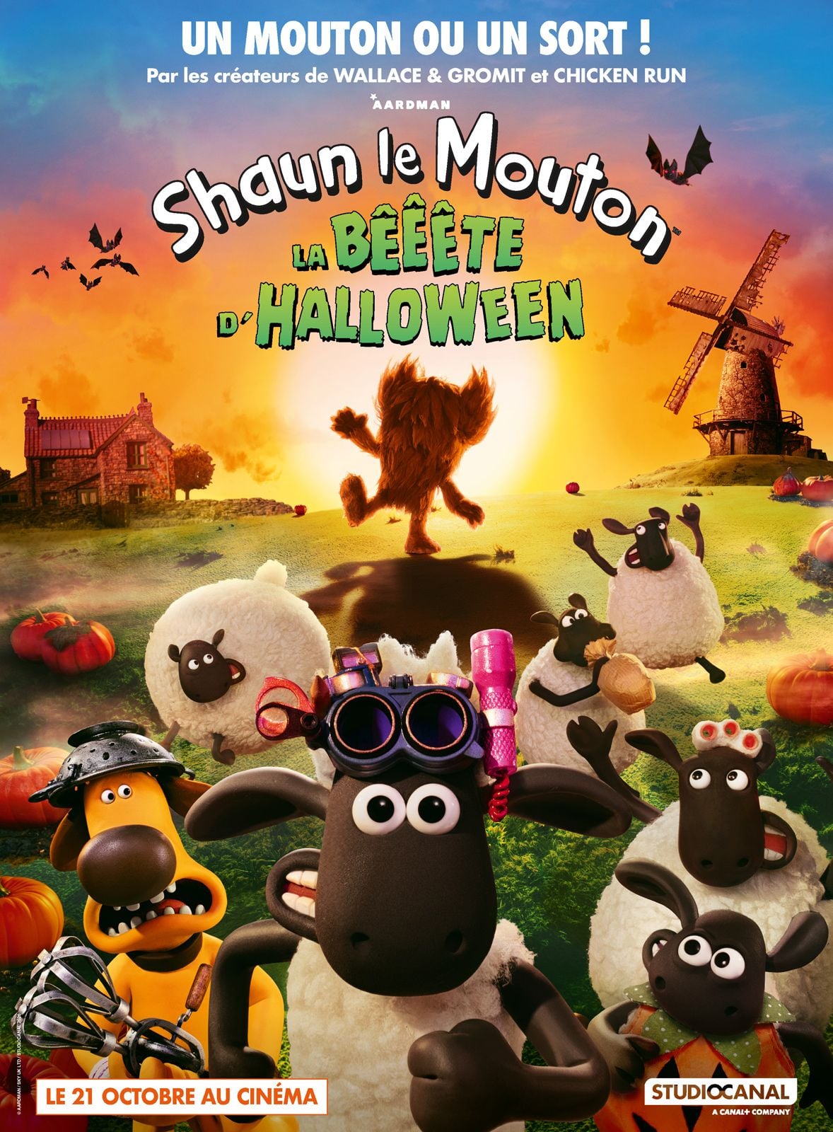 Shaun le Mouton : La Bêêête d'Halloween streaming gratuit