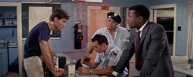 Rod Steiger et Sidney Poitier