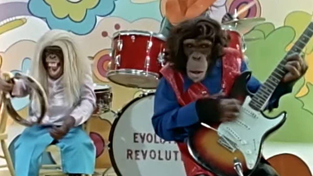 You know that series where the characters are… chimpanzees?