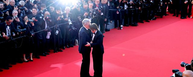 Christopher McQuarrie et Tom Cruise à Cannes 2025