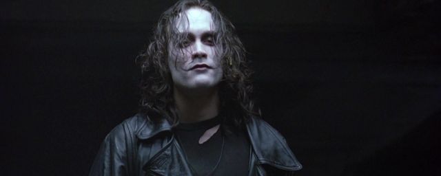 Brandon Lee dans “The Crow” (1994)