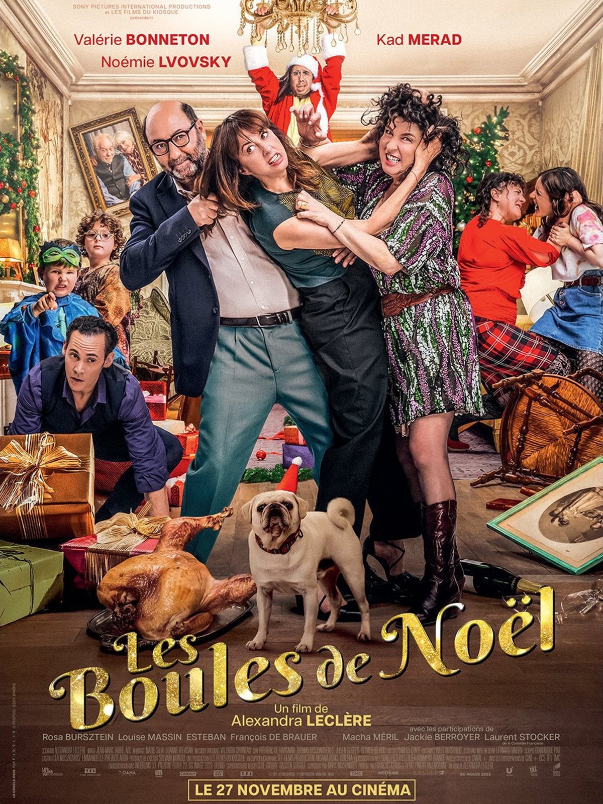 Affiche film LES BOULES DE NOEL