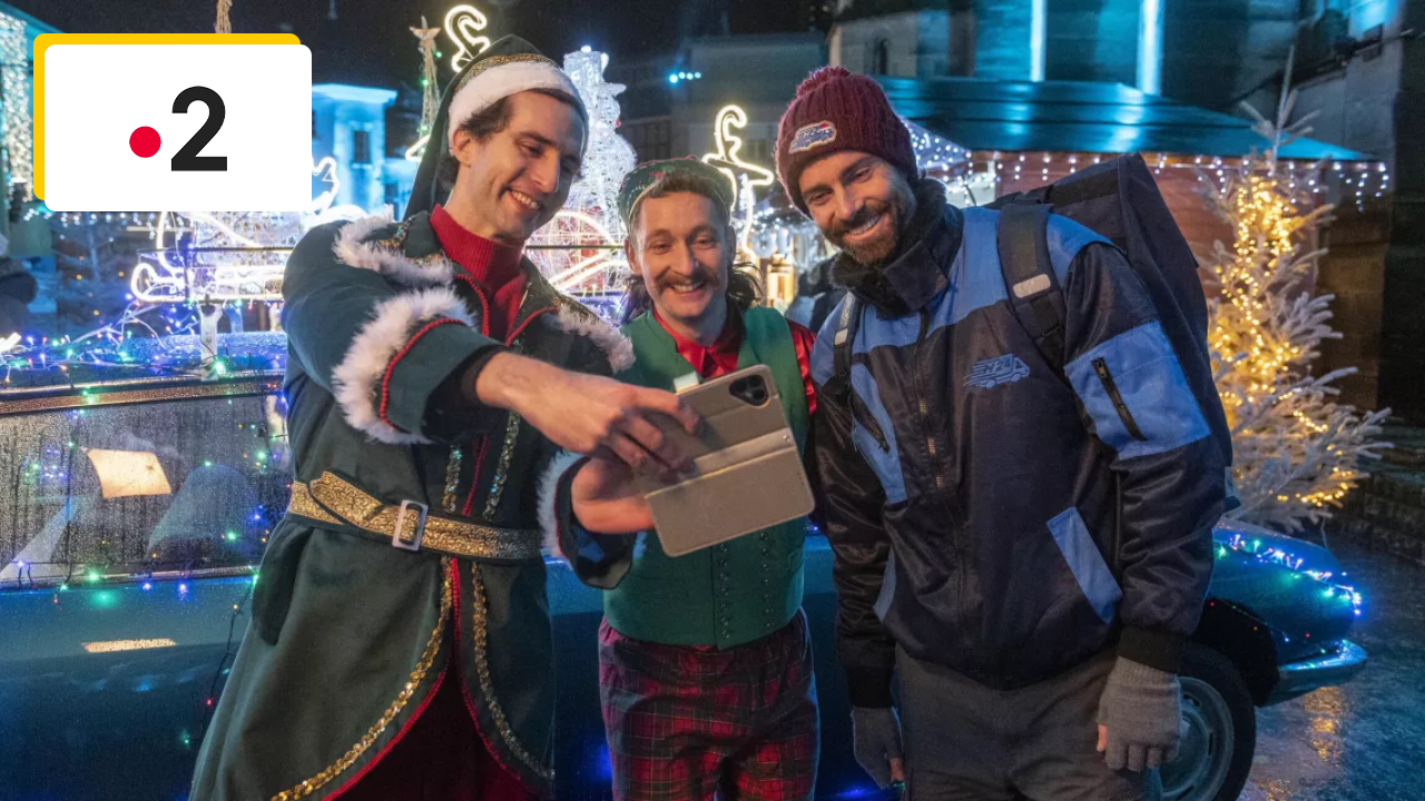 The Christmas Waitress on France 2: Was the movie with Tom Lieb broadcast tonight really filmed during the holidays? The answer is surprising