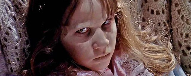 Linda Blair dans  “L’Exorciste” (1973)