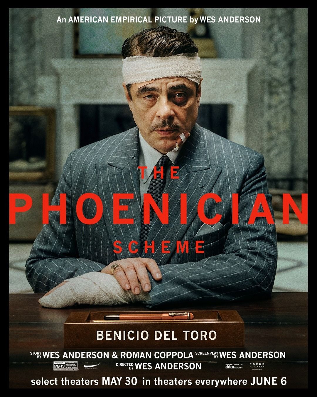 Image du film The Phoenician Scheme de Wes Anderson