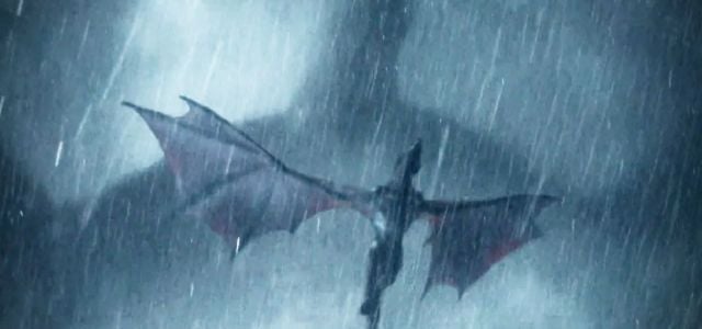 Vhagar est environ 5 fois plus imposante que le dragon Arrax