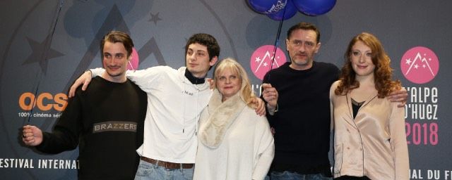 La famille Tuche à l'Alpe d'Huez en 2018